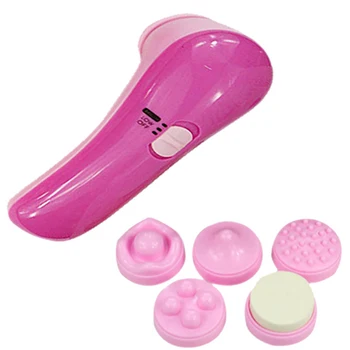 

Electric Massager Handheld Percussion Electric Massager Skin Relief Beauty Massager For Face Neck Shoulder Back Head 1 Set Color