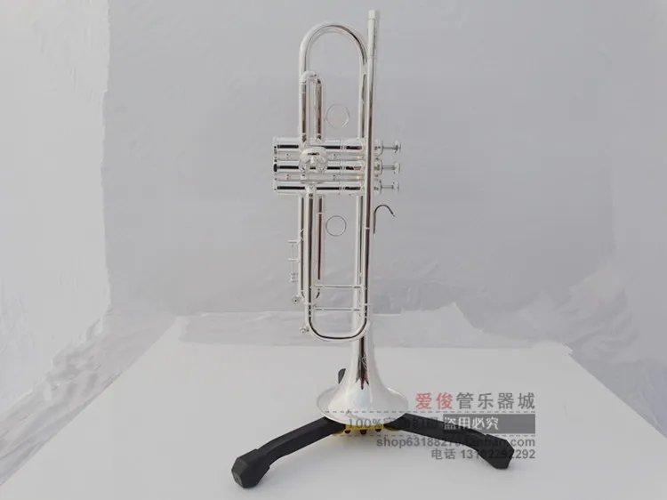 Bach Silver-plated trumpet LT190S-98 down Bb trumpet latest design limited edition music promotion