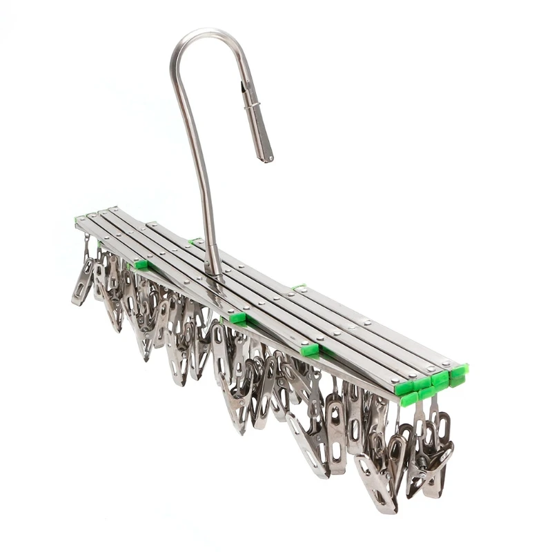 35 Clothespins Clothes Pegs Windproof Laundry Hanger Collapsible