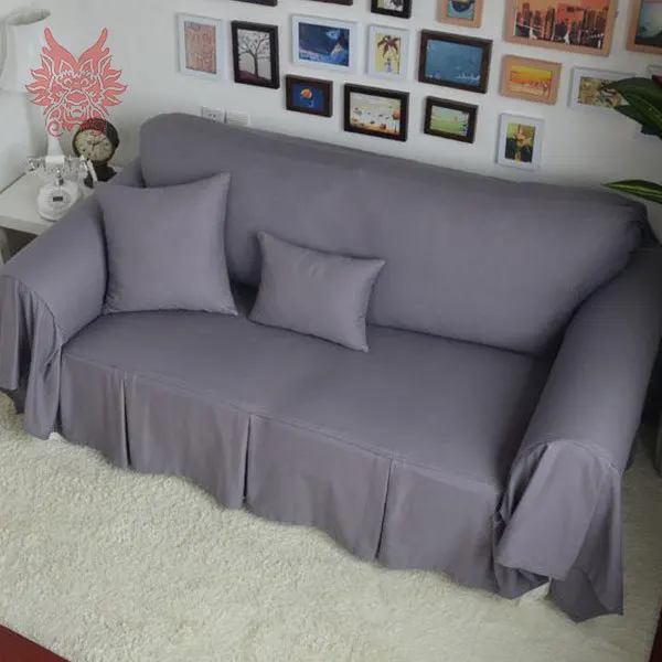 200 320cm 2017 New Fashion Grey Red Solid Home Textile 100 Cotton 200 320cm 2017 New Fashion Grey Red Solid Home Textile 100 Cotton Sofa Cover Modern Style Towel Sp1161 In From Garden On