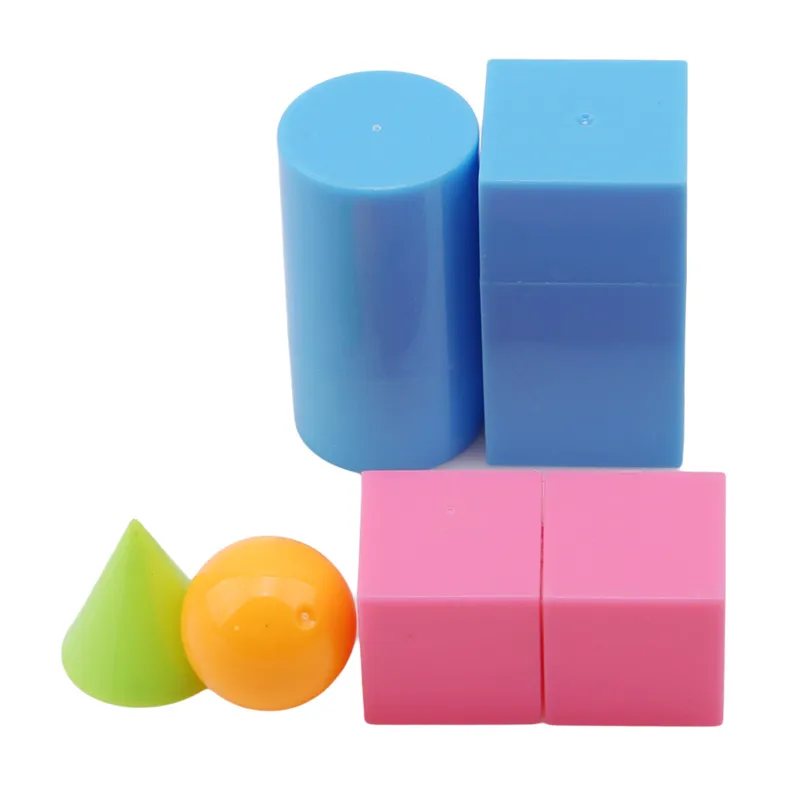6 unids/pack formas geométricas sólido Montessori juguetes para niños juguete Educativo temprano materiales matemáticas bebé Brinquedos educativos 6 unids/pack formas geométricas sólido Montessori juguetes para niños juguete Educativo temprano materiales matemáticas bebé Brinquedos educativos