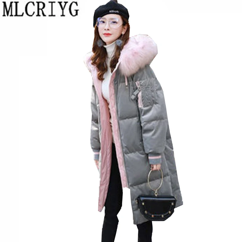 NUOVO Donna montgomery parka cappuccio pelo Cappotto invernale Giacca Donna