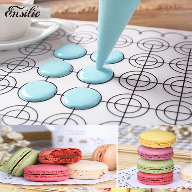

60x26cm Silicone Baking Mat Cake Fondant Bakeware Macaron Oven Baking Tools For Cakes Pastry Tools Sheet Dough Roll Mats Pad