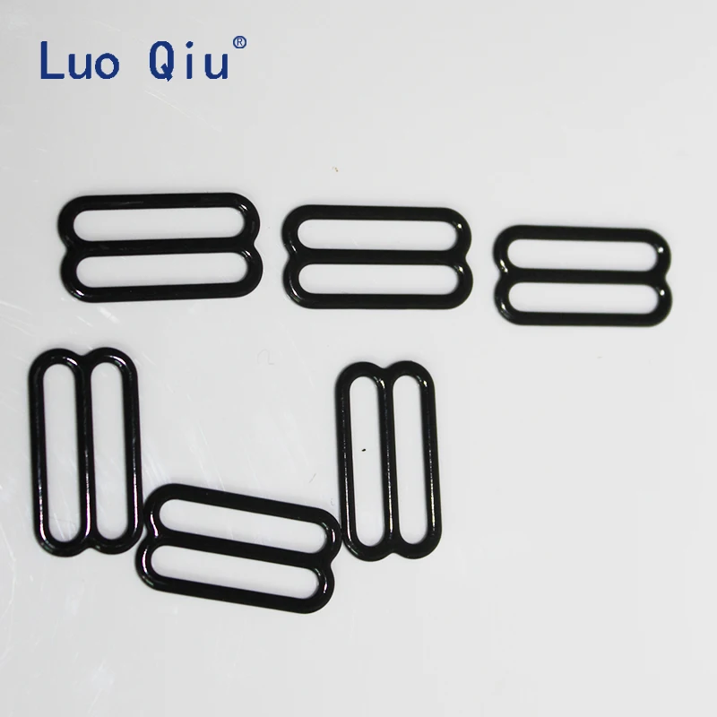 Luo Qiu (200 шт./лот) черный 8 бюстгальтер нижнее белье металлические и пластиковые