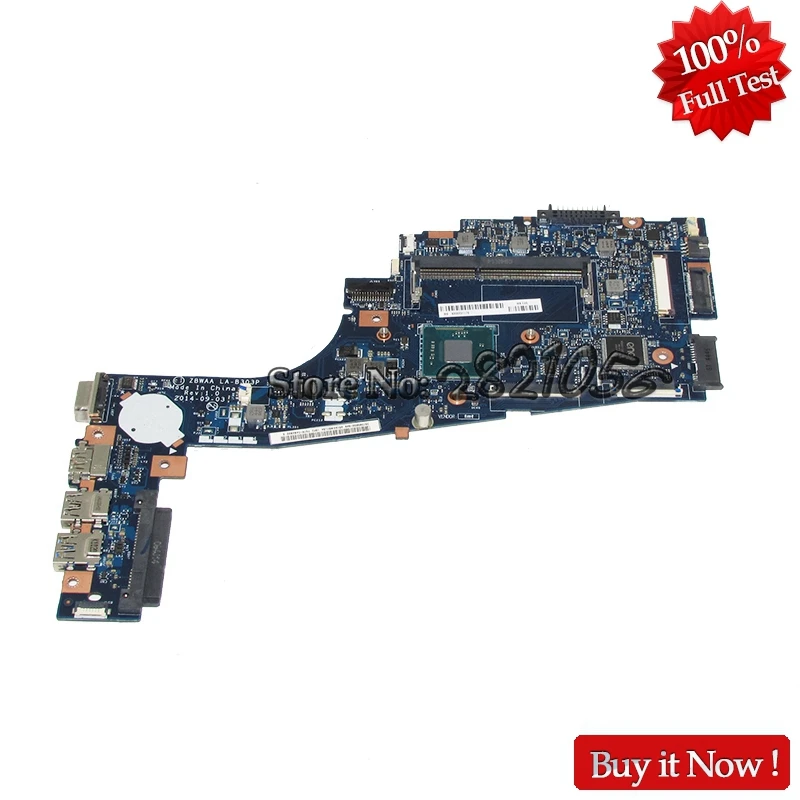 Nokotion Mainboard ZBWAA LA-B303P K000891170 For toshiba Satellite C50 C55-B laptop motherboard SR1W2 N3530 CPU Fully Tested Nokotion Mainboard ZBWAA LA-B303P K000891170 For toshiba Satellite C50 C55-B laptop motherboard SR1W2 N3530 CPU Fully Tested