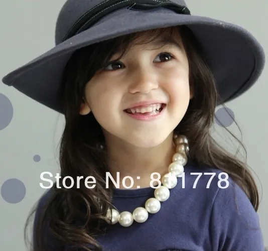 1set bracelet pearl necklace New Rope Children Beads Necklace Cute white Combination Environmental Beautiful Gifts | Украшения и