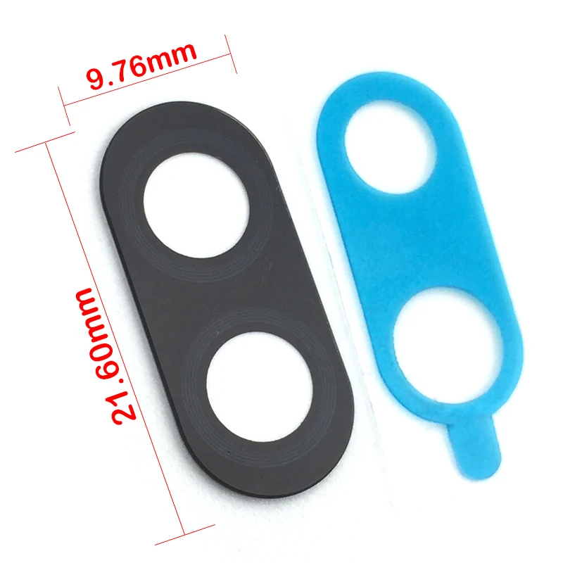 

2 pcs/lot New Back Rear Camera Lens Glass Cover For Oneplus 6 With Adhesive Replacement part