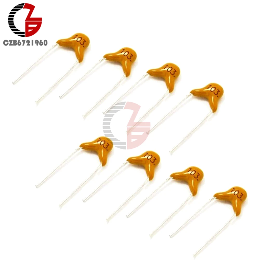 

100Pcs NEW 0.01uF 103 50V Monolithic Ceramic Chip Capacitor