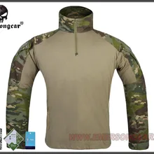Мужская Военная охотничья страйкбольная одежда Emerson Tactical Combat G3 футболка Multicam Tropic Gen 3 MCTP EM9280