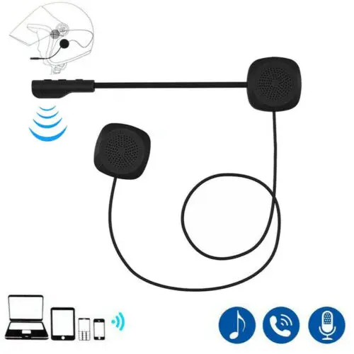 Helmet Headset Speaker Headphone for Bluetooth Motorcycle Intercom Interphone
