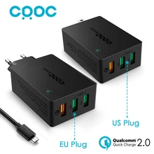 Quick Charge 2.0 Universal USB Charger,CRDC Fast Travel Smart Phone Charger for iPhone 7 6s 5s Lg g5 Xiaomi Samsung ,AUKEY Made