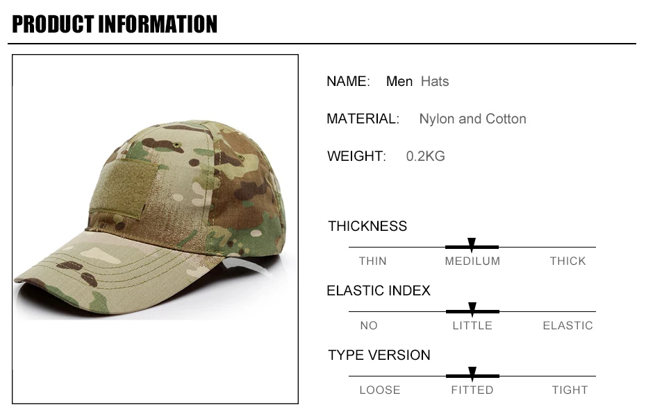 MAGCOMSEN военные шапки мужские летние камуфляжные армейские тактические шапки регулируемые дышащие мужские унисекс бейсболка шапки шляпа AG-YWKK-01