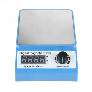 

1 Set Digital Magnetic Stirrer 100-240V 0-3000RPM Portable Magnetic Laboratory Stirrer Mixer Plate Control ZGCJ-3A US Plug
