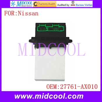 

New Fan Blower Motor Resistor Regulator use OE NO. 27761-AX010 for Nissan