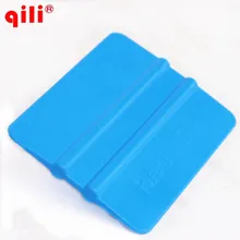 DHL 100 шт бесплатно Qili QG-40 DHL squeegee размер автомобиля 10 см* 7 см Автомобильная виниловая пленка упаковочные инструменты мягкий гибкий скребок Инструменты