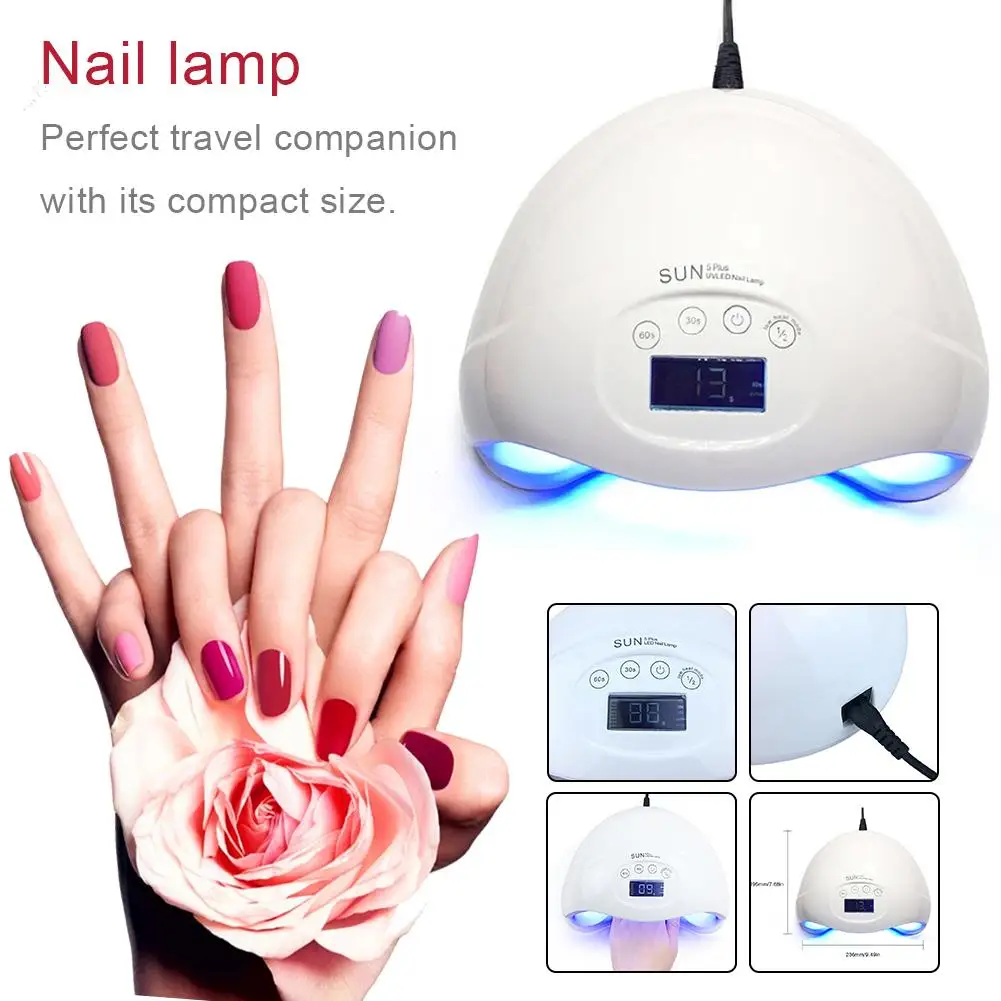 

48W Fast Nail Dryer UV LED Nail Lamp 3 Timer Setting Gel Nail Polish Dryer Hands Feet Nail Art UV Light Professional Nail Dryer