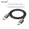 QGeeM USB 3.0 cable Super Speed USB 3.0 A Male to Male USB Extension Cable for Radiator Hard Disk USB 3.0 Data Cable Extender ► Photo 2/6