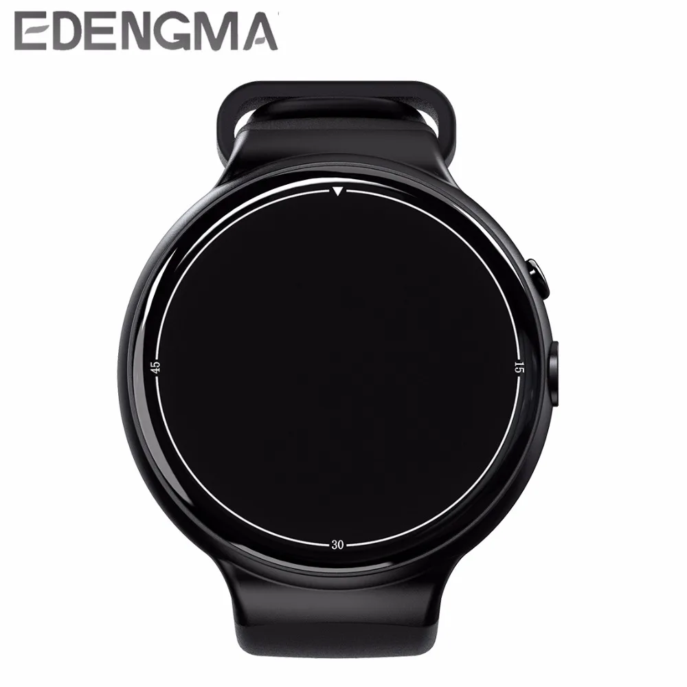 EDENGMA smart watch 3G network standard WIFI GPS navigation heart rate monitoring information push link Android phone