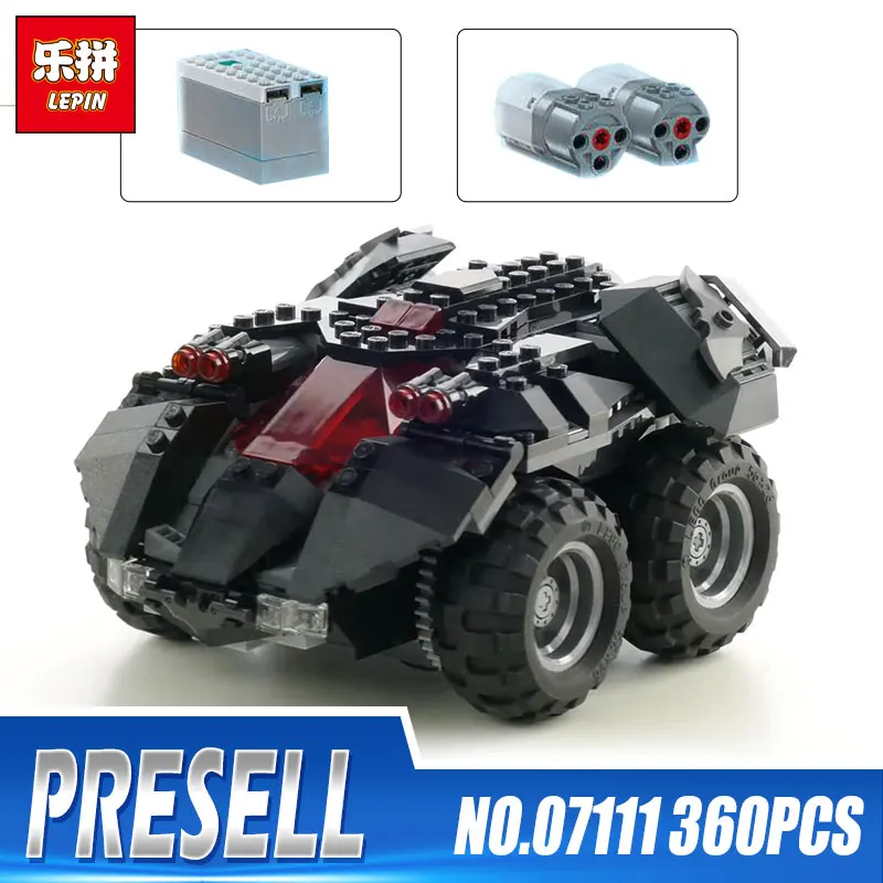 

Lepin 07111 Superhero Series legoingly 76112 App-controlled Batmobile Set Building Blocks Brick Assembly Chidlren Christmas Gift
