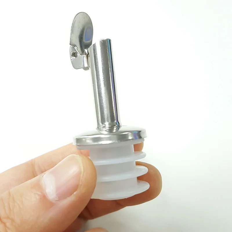 

1pc Stainless Steel Cap Wine Pourer Champagne Oil Red Wine Pourers Flask Beer Bottle Stopper Plug Party Wine Cabinet Bar Tools