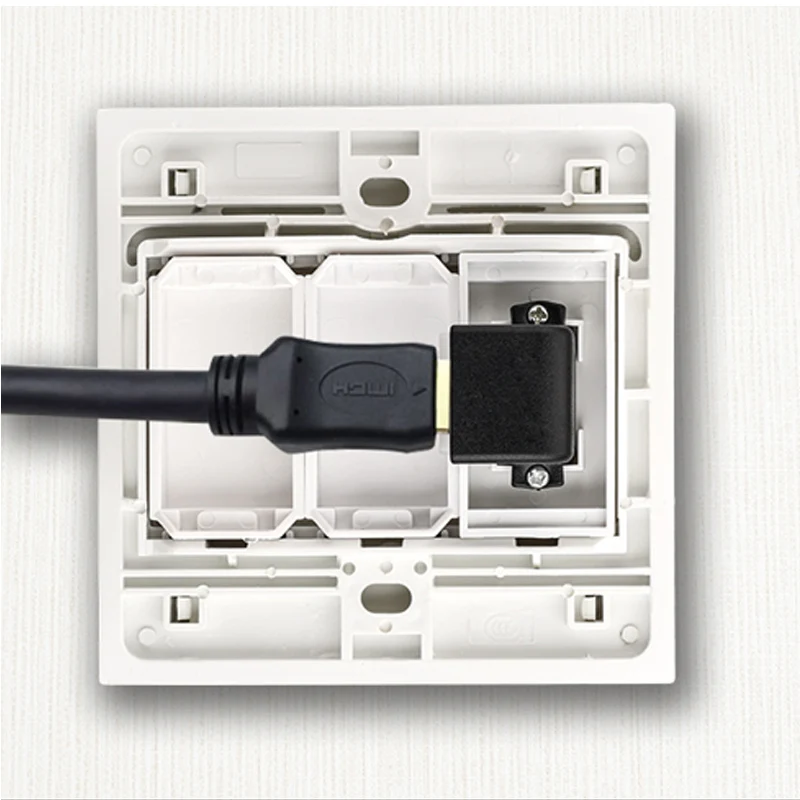 Elbow HDMI Wall Outlet pic 8