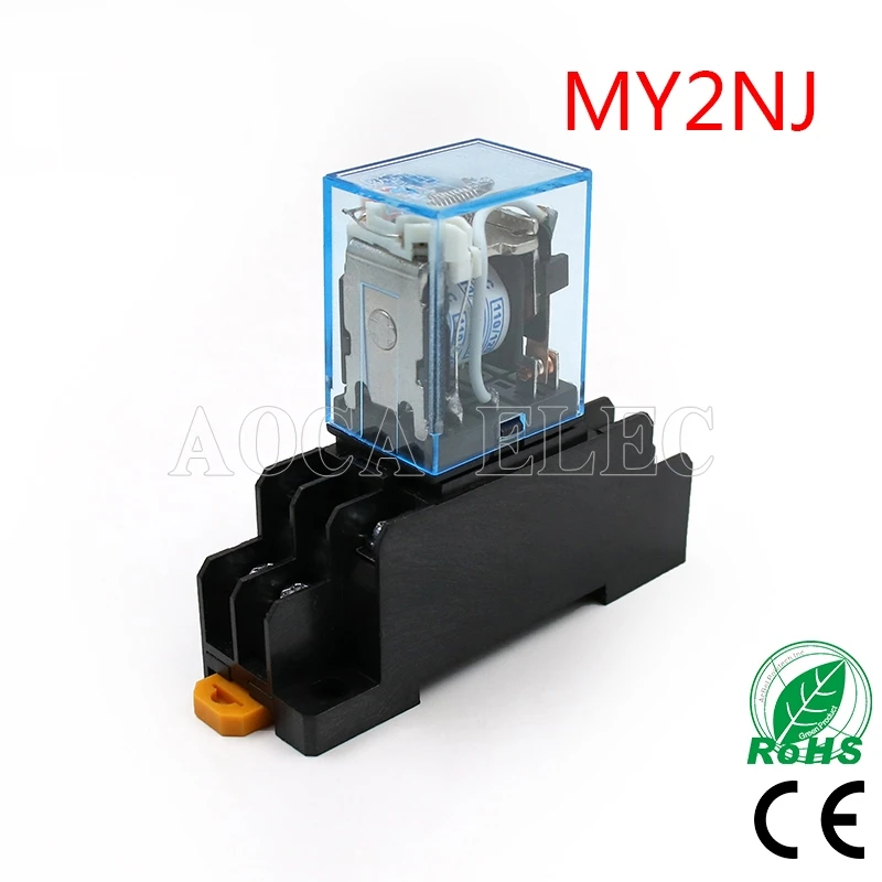 OMRON HH52P MY2NJ катушка реле общего назначения DPDT микро мини электромагнитный