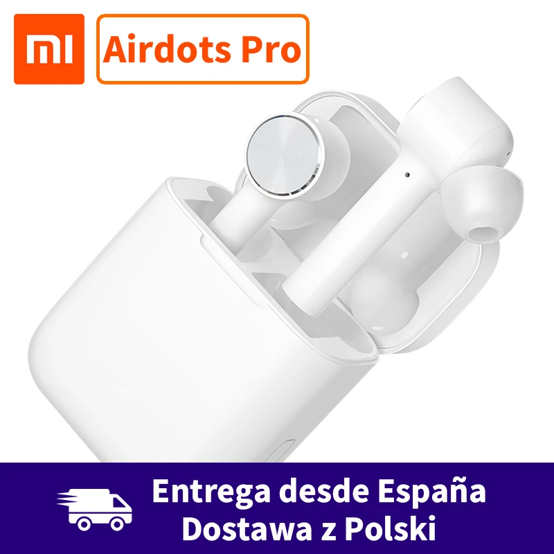 3937.17руб. 20% СКИДКА|Xiaomi Air TWS Airdots Pro беспроводные наушники Bluetooth гарнитура ANC Noice переключатель шумоподавления автоматическая пауза управление нажатием-in Наушники и гарнитуры from Бытовая электроника on AliExpress - 11.11_Double 11_Singles' Day