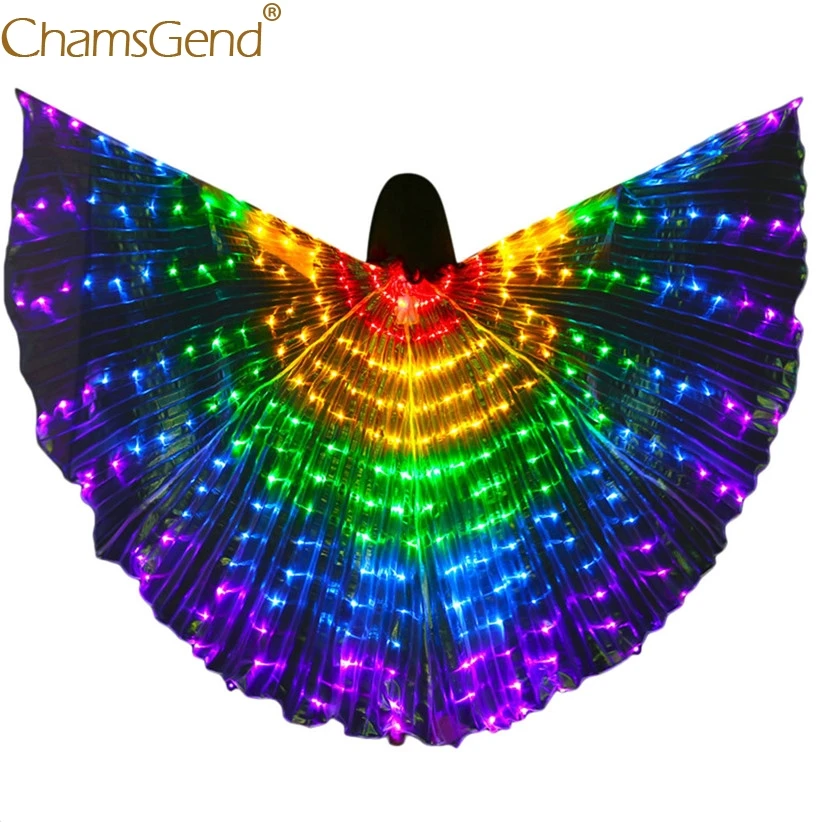 Радужный светодиодный карнавальный костюм с крыльями ангела бабочки для ...