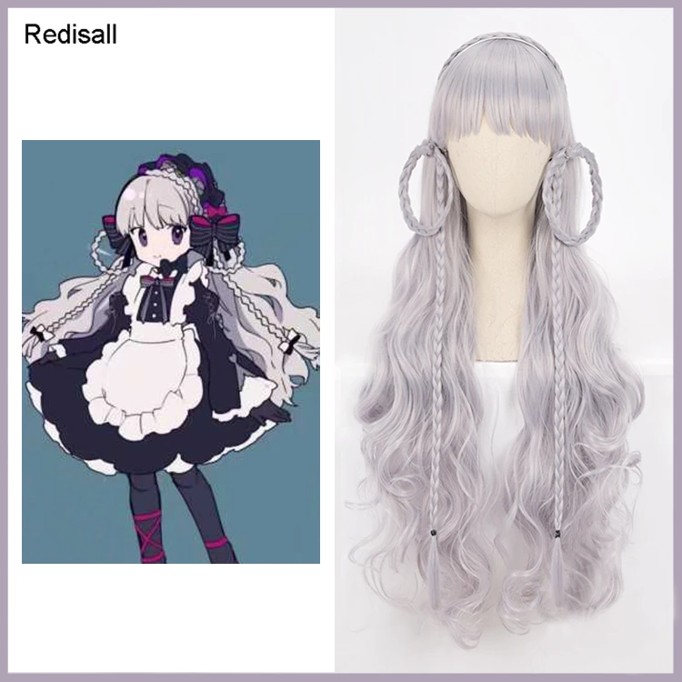 Nursery Rhyme Cosplay Wig Fate EXTRA CCC Last Encore Grand Order Servant Curly Brainds Synthetic Hair for Adult |