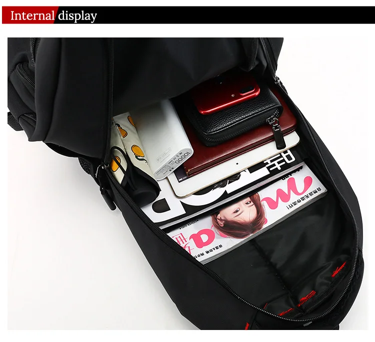 mochila oxford masculino bolsa de viagem mochilas