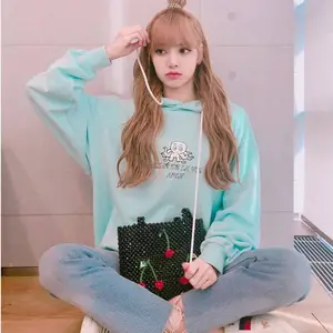 kpop Hoodie Blackpink Lisa octopus embroidery Hoodie womens hoodies pullover korean hoodie kawaii sweatshirt kpop Hoodie Blackpink Lisa octopus embroidery Hoodie womens hoodies pullover korean hoodie kawaii sweatshirt