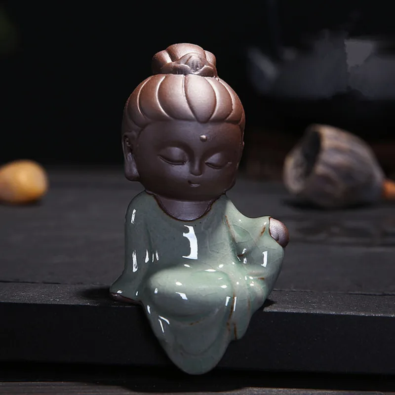 Buda estátua monge estatueta tathagata índia yoga