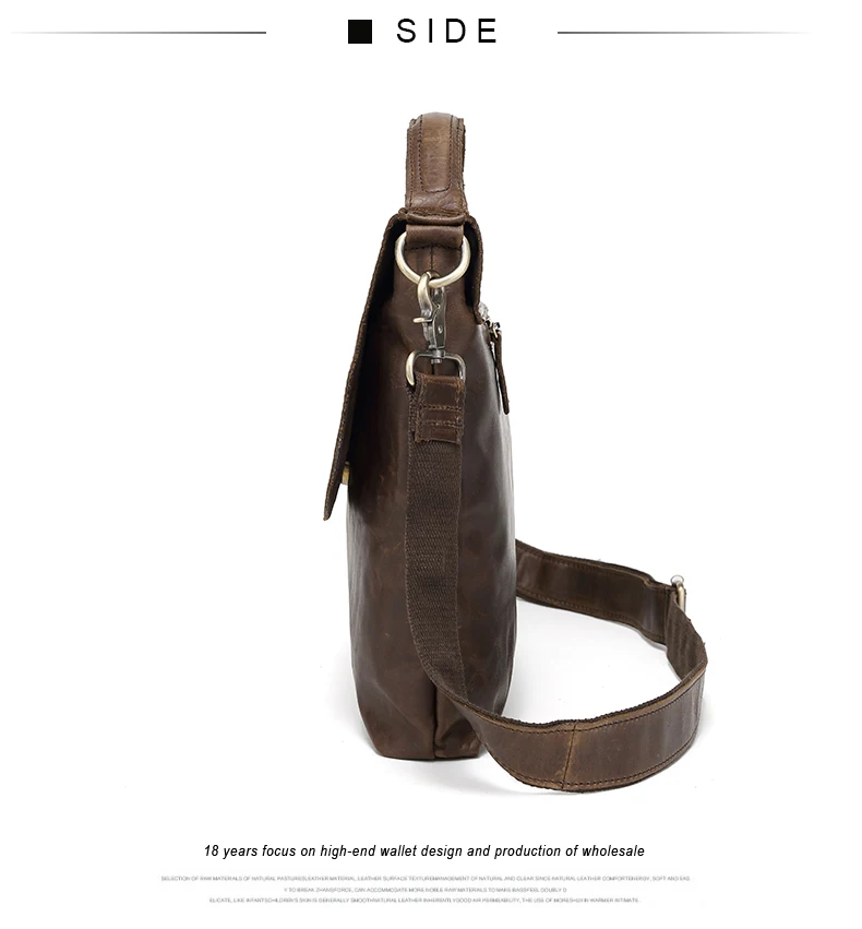 ombro ocasional bolsa mensageiro para homens