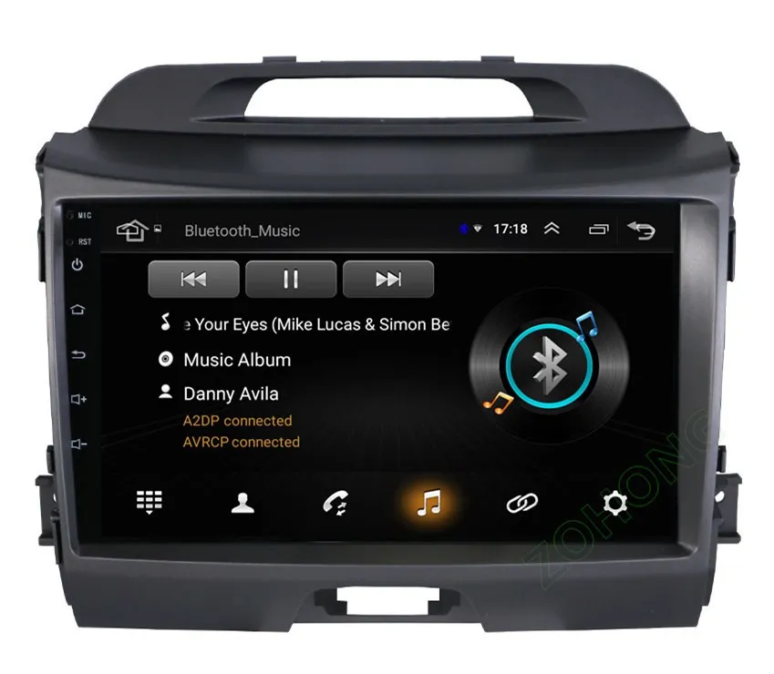 Excellent 2.5D 9 " Android8.1 Car multimedia DVD Player for KIA Sportage R 2011 2012 2013 2013 2014 2015 car radio gps navigation BT wifi 19