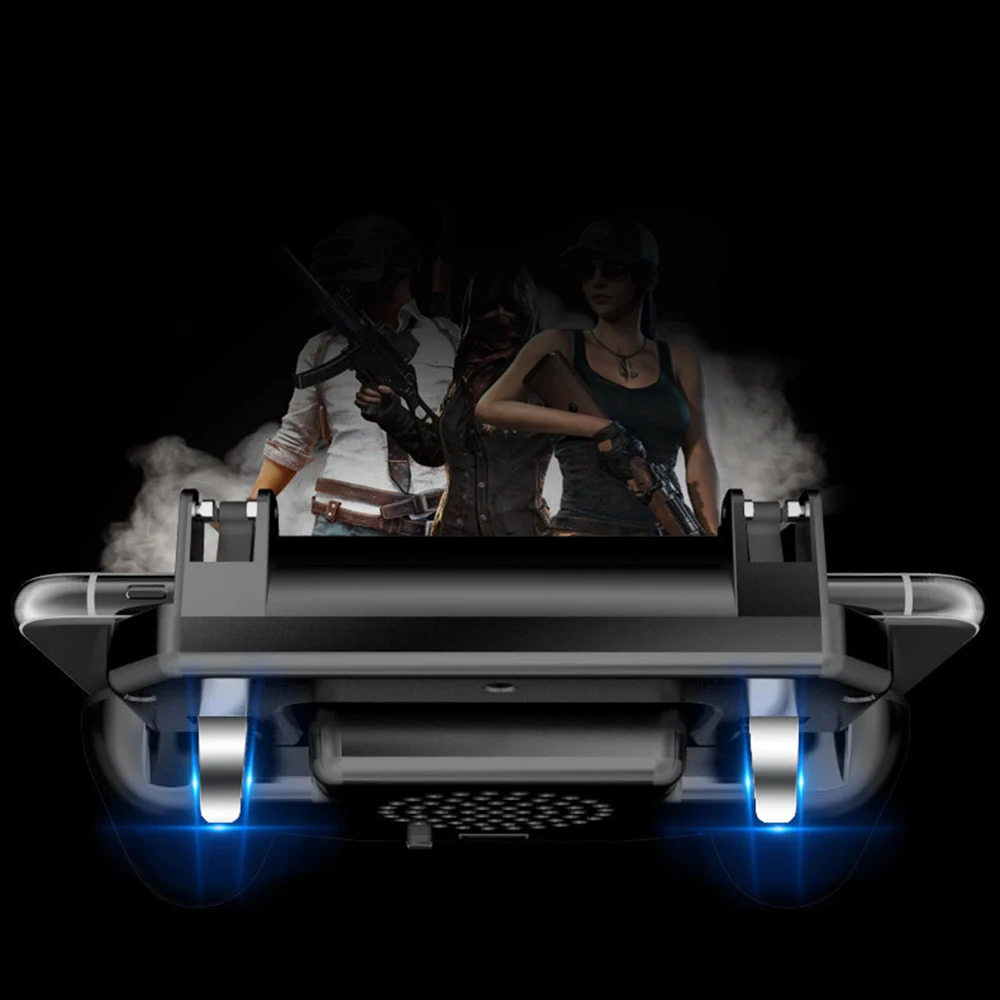  2000/4000 mAh Heat Dissipation Independent Cooling Fan Gamepad Joystick Metal Button For Mobile PUB