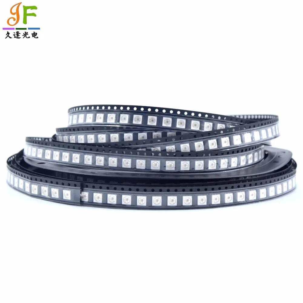 Светодиодные чипы SK9822 10 ~ 1000 шт. 6 штырьков встроенный SMD 5050 RGB цвет для полосы