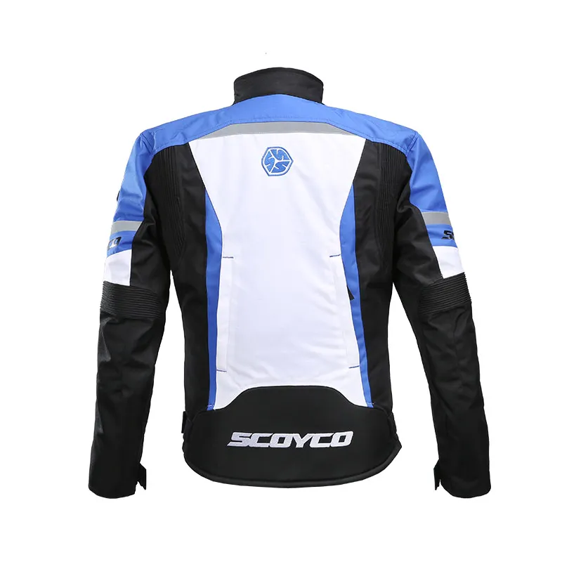 SCOYCO NEW Motorcycle Jacket Windproof Waterproof Coldproof Long Distance Touring Driving Clothing Motocross Jacket JK92