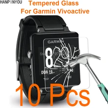 10 шт./партия для Garmin Vivoactive SmartWatch 9 H твердость 2.5D Ультратонкий Закаленное стекло пленка для защиты экрана