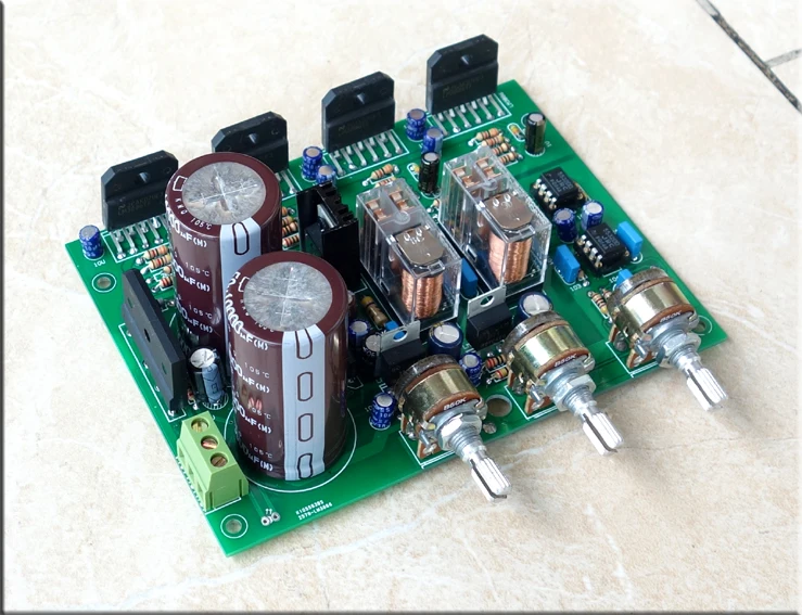 HiFi LM3886 2,1 канальный 68 Вт* 2+ 180 Вт* 1 сабвуфер усилитель мощности