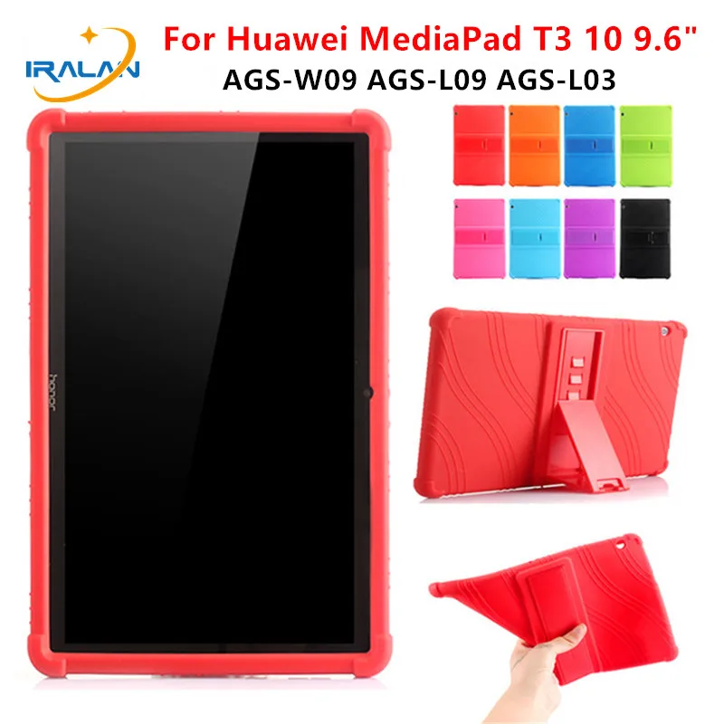 Чехол для Huawei MediaPad T3 10 AGS W09/L09/L03 Мягкий Силиконовый противоударный чехол планшета