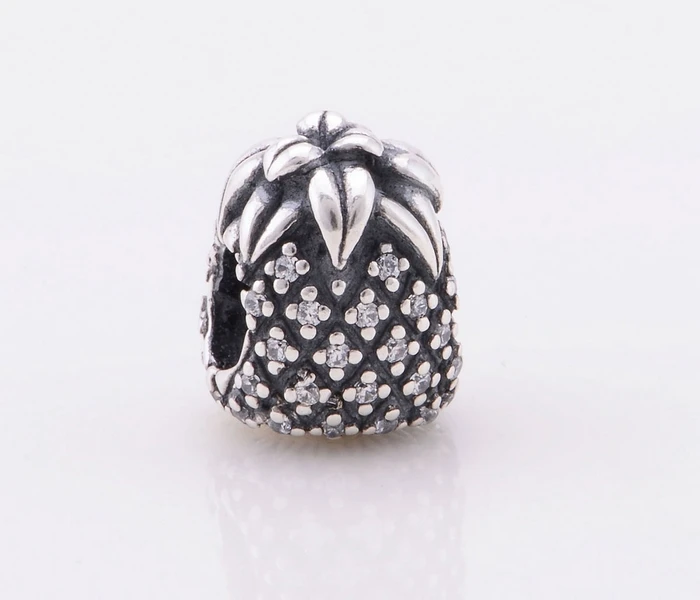 New 925 Sterling Silver Whole Crystal Pinele Charms 925 Sterling Silver Whole Crystal