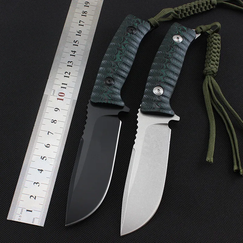 

High Quality Camping Hunting outdoor knife balde D2 60HRC fixed blade survival knife Straight knives EDC utility tools