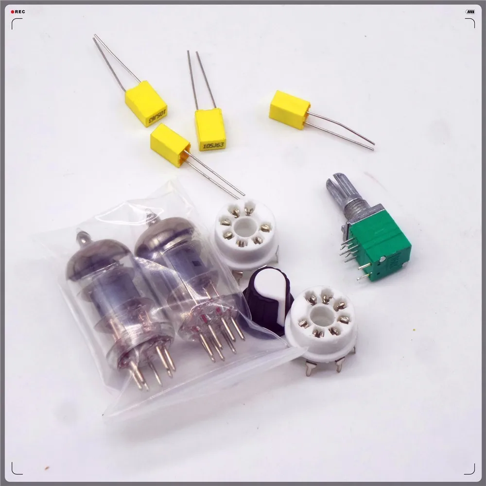 TIANCOOLKEI 6J1 tube preamp amplifier board Pre amp Headphone amp 6J1 valve preamp bile buffer diy kits