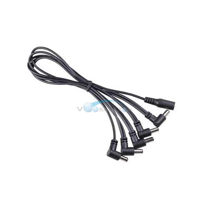 

Mooer PDC-5A Effects Pedal Power Cable Straight Head Multi DC Power Cable Guitar Pedal Cable Connector Guitar Accessories