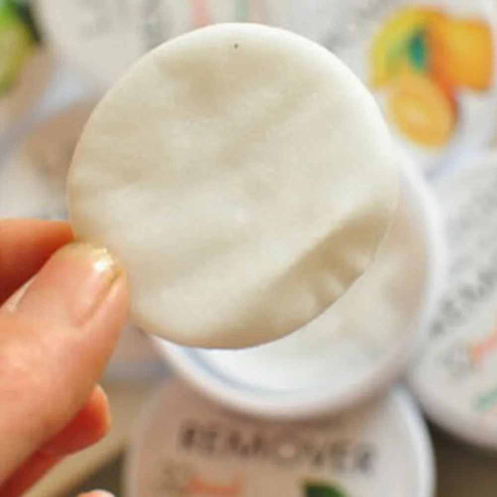 New 32 pcs Locia Nail Polish Remover Non toxic Fruit Flavor Cotton Nail