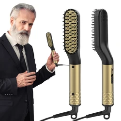 ANLAN Multifunctional Men's Hair Straightening Shaping Comb Beard Straightener Comb Electric Heating Straight Hair Comb EU US ANLAN Multifunctional Men's Hair Straightening Shaping Comb Beard Straightener Comb Electric Heating Straight Hair Comb EU US