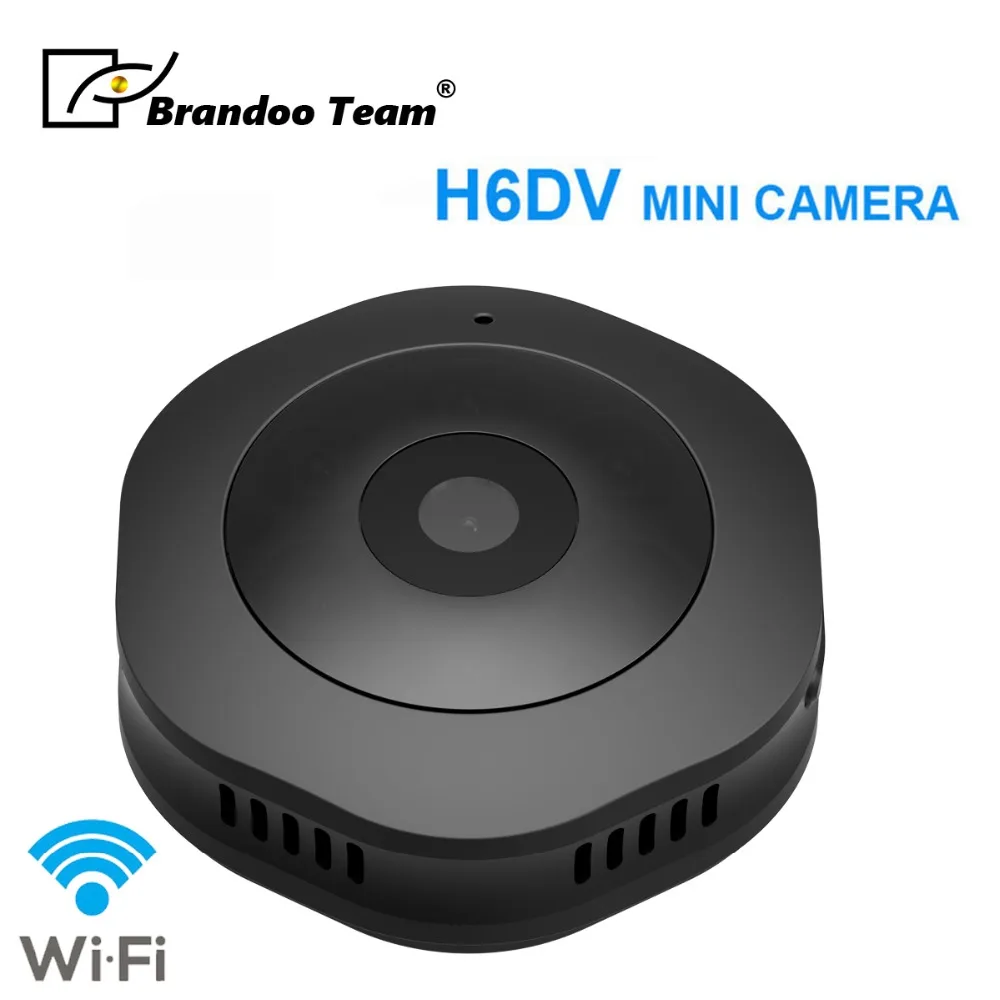 Новая мини камера H6 1080P Wifi DV DVR беспроводная IP Brandoo новая видеокамера |