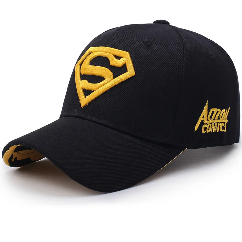 

2018 Gorras Superman Cap Casquette Supermen Baseball Cap Men Brand Women Bone Snapback For Adult Trucker Cap
