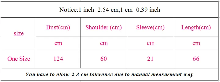 top size