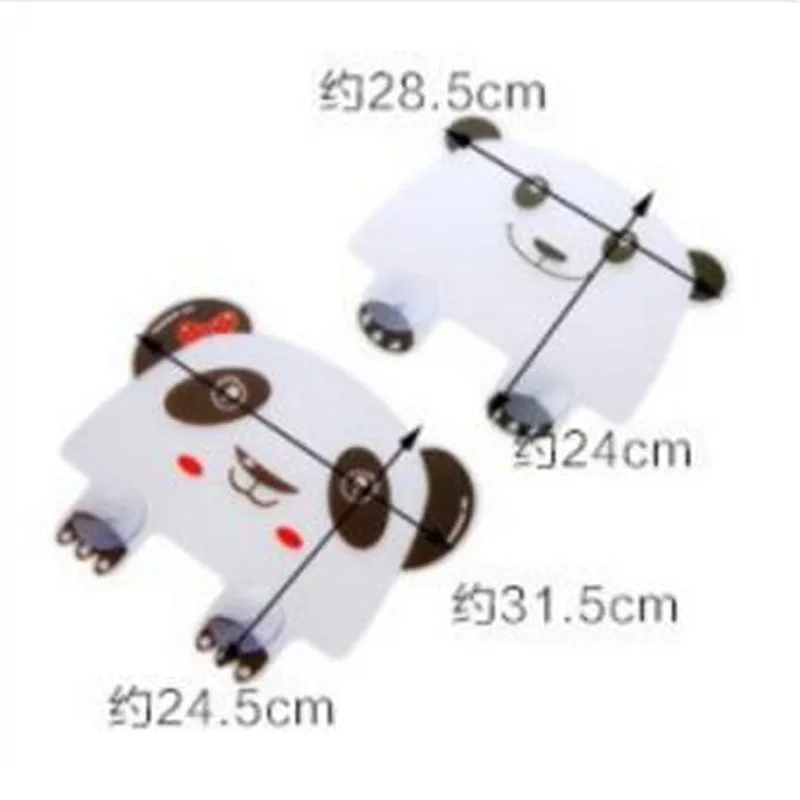 250pcs/lot Cute Panda Sucker Flap Sink Splash Water Impermeable Retaining Plate Splatter Screen Water Wash Basin Kitchen Tools